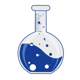 平底烧瓶化学实验器材PNG