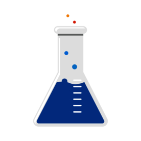 锥形瓶化学实验器材PNG