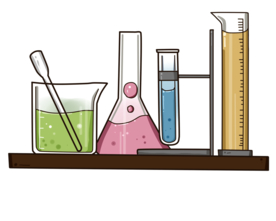 科学化学实验器材PNG