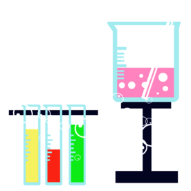 科学化学实验器材PNG