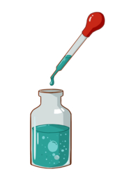 广口瓶化学实验器材PNG