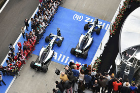 F1比赛 银剑奔驰车队