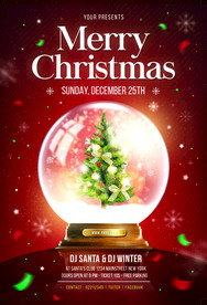 圣诞节海报