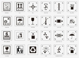 外包装矢量标志