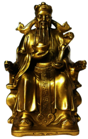 新年金财神拜年PNG素材