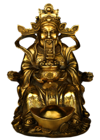 新年金财神拜年PNG素材