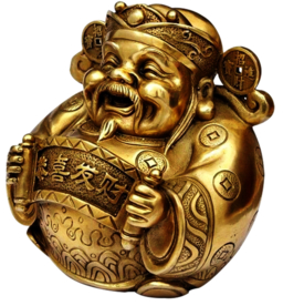 新年金财神拜年PNG素材