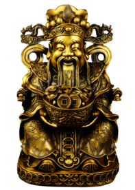 新年金财神拜年PNG素材