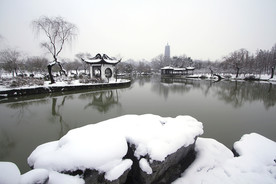 瘦西湖雪景