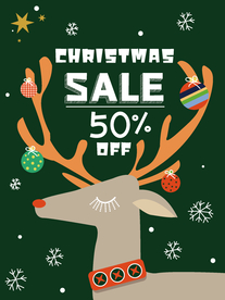 圣诞节海报