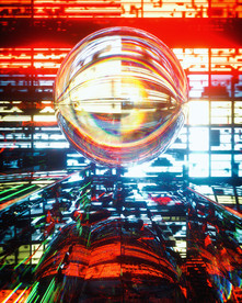 C4D 模型炫酷科技场景玻璃球