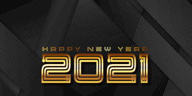 2021 新年展板背景