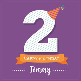 儿童生日派对海报