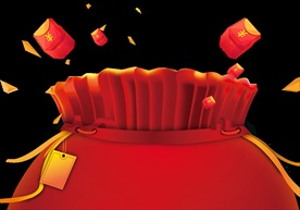 新年海报背景元素PNG素材