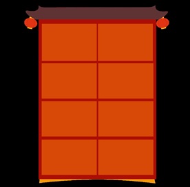 新年海报背景元素PNG素材