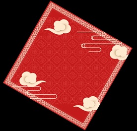 新年海报背景元素PNG素材