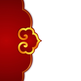 新年海报背景元素PNG素材