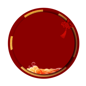 新年海报背景元素PNG素材