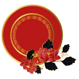 新年海报背景元素PNG素材