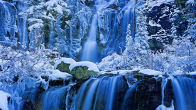 风景雪景