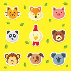 动物、鱼类、肉类