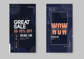 活动促销折扣海报