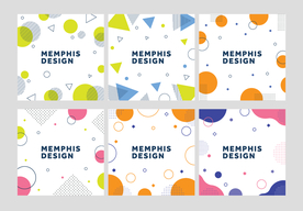 孟菲斯底纹广告