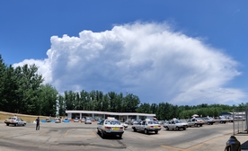 天空云彩全景图