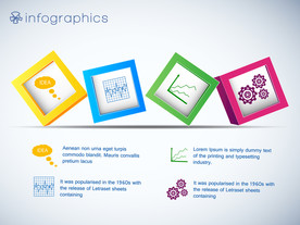 信息图模板 流程