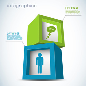 信息图模板 流程