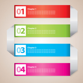 信息图模板 流程