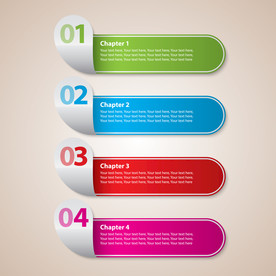 信息图模板 流程