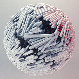 C4D 模型 细菌虫卵病毒抽象