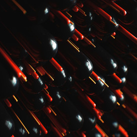C4D 模型 精密电路板电子