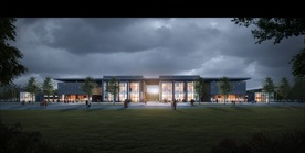 厂房工业园区园区入口大门