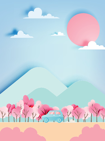 卡通风景