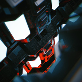 C4D 模型 机械电路板电子