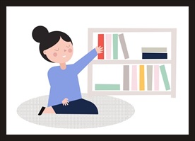 手绘卡通插画