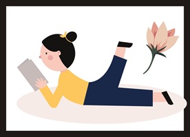 手绘卡通插画