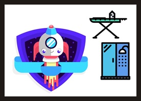 手绘卡通插画