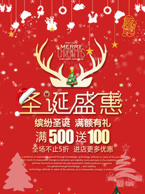 圣诞节海报