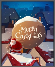 圣诞节海报
