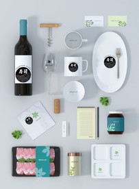 日本料理VI套装样机