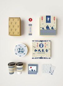 日本料理VI套装样机