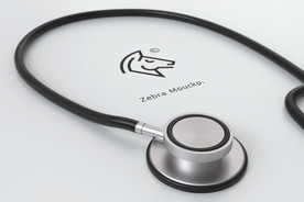 医院医疗听诊器套装VI样机