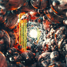 C4D 模型 珠子过道隧道空间