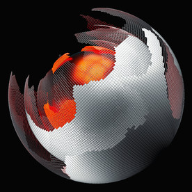 C4D 模型晶格球体网格新闻