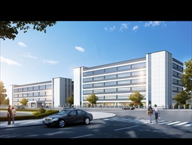 厂房工业园区园区效果图片