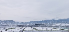绚丽的雪后美景