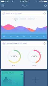 手机端APP界面UI组件数据